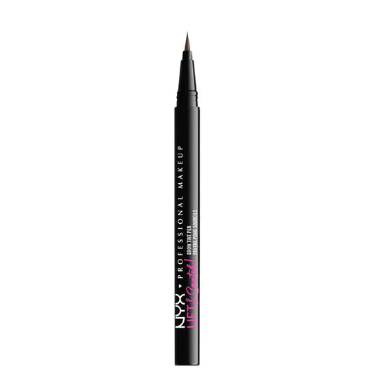 Nyx Lift&Snatch! Brow Tint Pen -kulmakynä, 16 tunnin kesto, vegaaninen koostumus, sävy Ash Brown, 1 ml