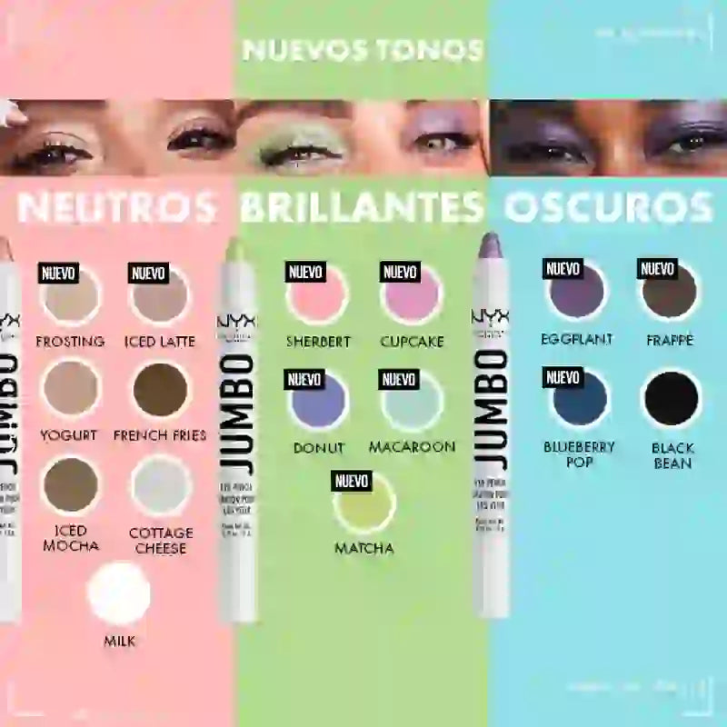 Nyx Jumbo Eye Pencil - Black Bean, 5 g