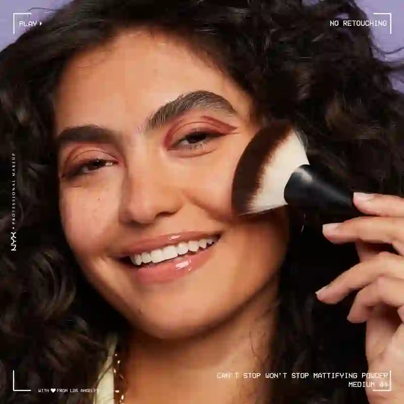 Nyx Can’t Stop Won’t Stop -ammattikäyttöön tarkoitettu mattapintaistaava puuteri, 6 g