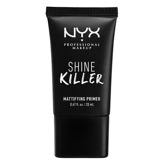 Nyx Primer Shine Killer, kiillonvaimennin rasvoittuville ihotyypeille, vegaaninen, läpikuultava, 20 ml