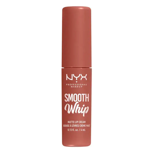 Nyx Smooth Whip Matte Lip Cream, kermainen nestemäinen huulipuna, matta, sävy Kitty Belly, 4 ml