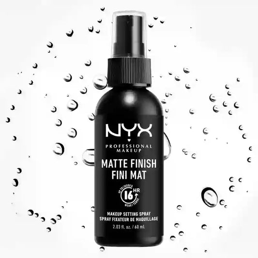 Nyx ammattikäyttöön tarkoitettu meikkikiinnityssuihke, mattapinta, pitkäkestoinen, 60 ml