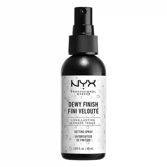 Nyx Setting Spray Dewy -meikkikiinnityssuihke, joka antaa iholle kostean lopputuloksen, 60 ml