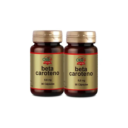 Obire-beetakaroteeni 6,6 mg, 2 x 90 kapselia sisältävä pakkaus
