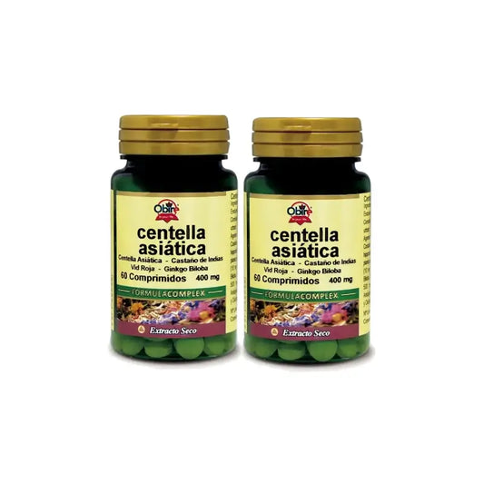 Obire Centella Asiatica Complex, pakkaus 2 x 60 tablettia