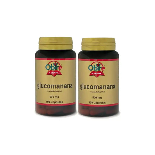 Obire Glucomanana, 2 x 100 kapselin pakkaus