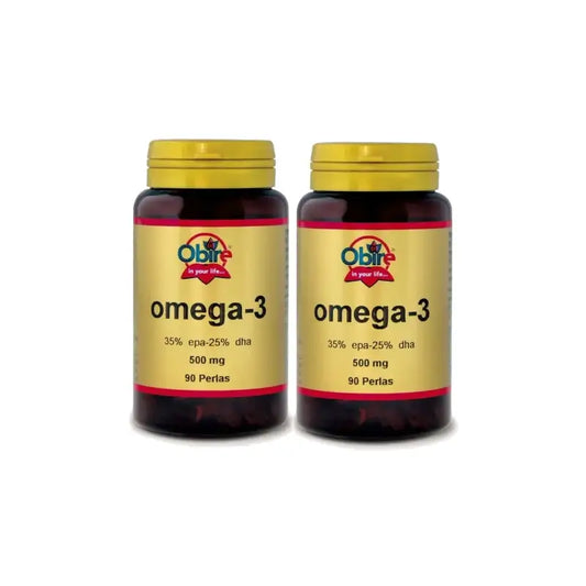Obire Omega-3, 2 x 90 kapselia sisältävä pakkaus