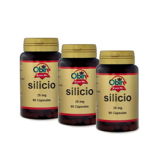 Obire Silicio 25 mg, pakkaus 3 x 90 kapselia