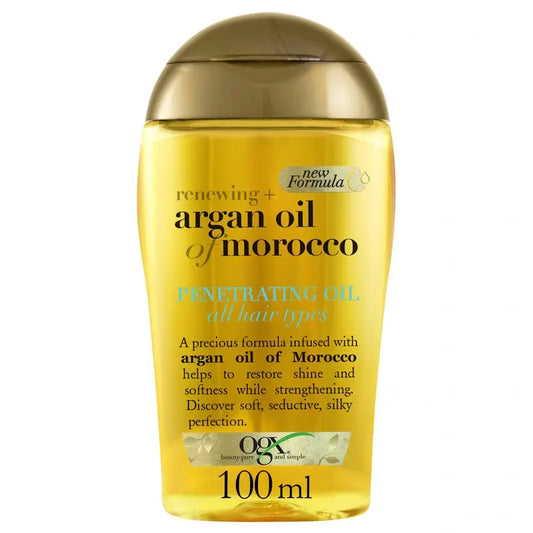 OGX Argan Oil of Morocco syvälle tunkeutuva öljy, 100 ml