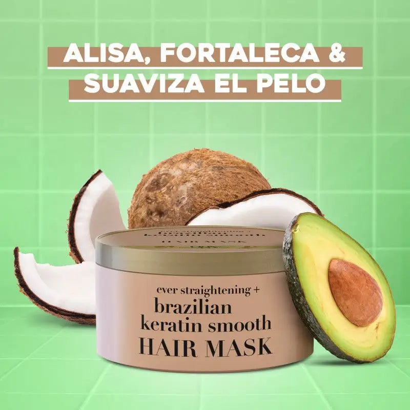 Ogx Brasil Liso -keratiininaamio, 300 ml