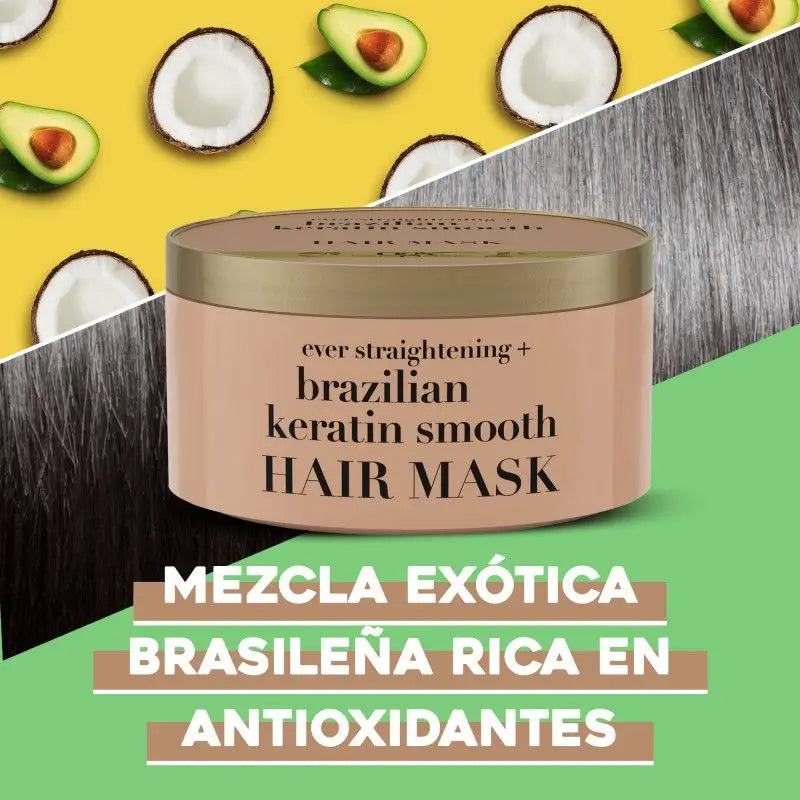 Ogx Brasil Liso -keratiininaamio, 300 ml