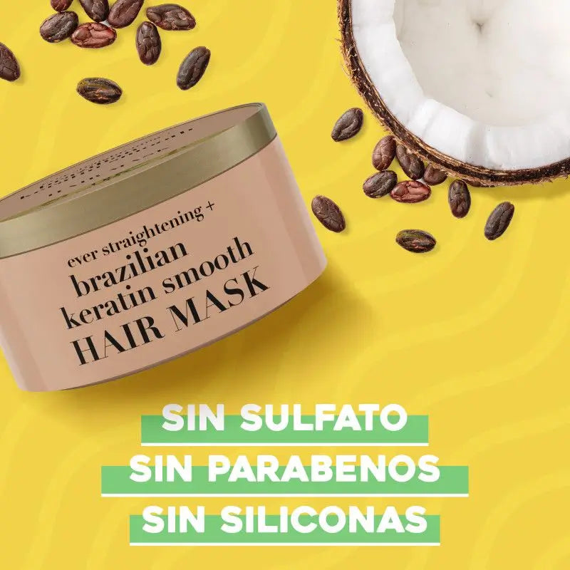 Ogx Brasil Liso -keratiininaamio, 300 ml