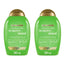 Ogx Ttx-Teatree Mint Extra, 2 x 385 ml:n pakkaus
