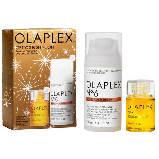 Olaplex Get Your Shine On Sleek Hair Styling Set Smooth Hair