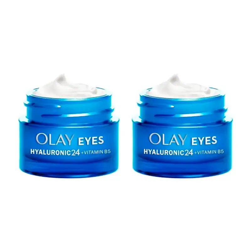 Olay Hyaluronic silmänympärysvoide, 2 x 15 ml:n pakkaus