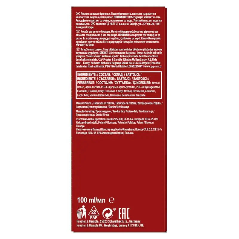 Old Spice After Shave Captain 100 ml