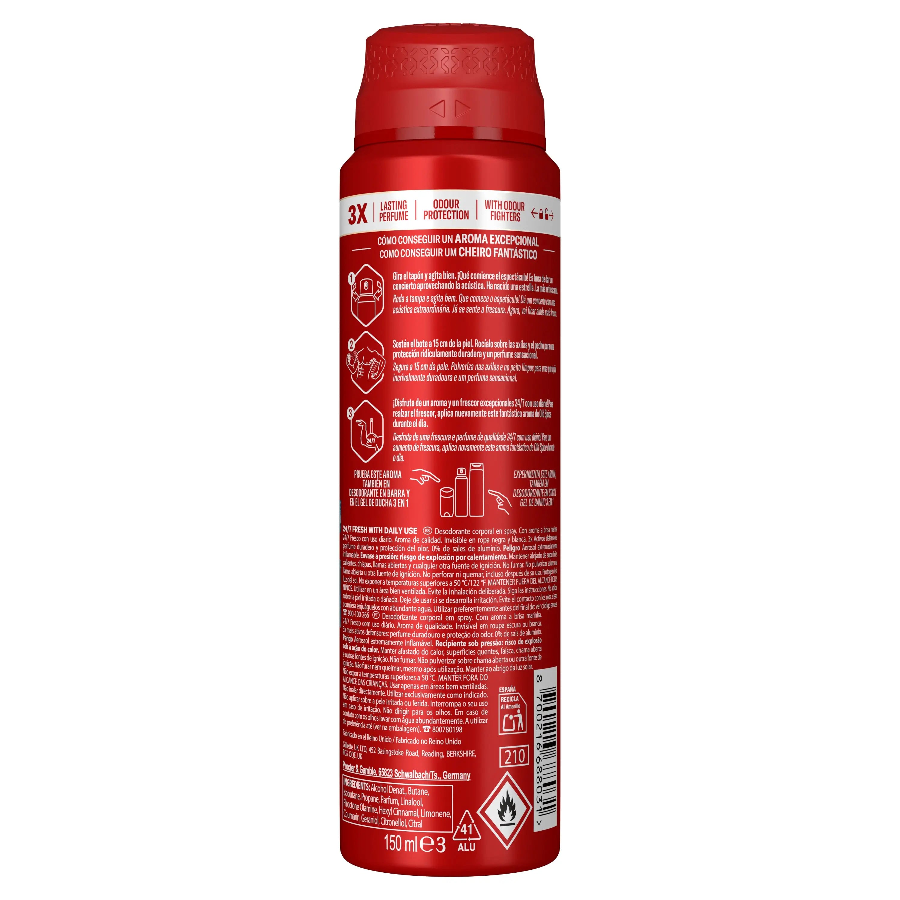 DEO Deep Sea -suihke 150 ml