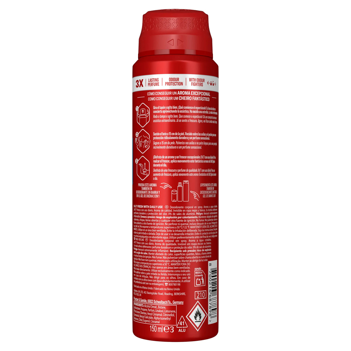 DEO Whitewater -suihke 150 ml