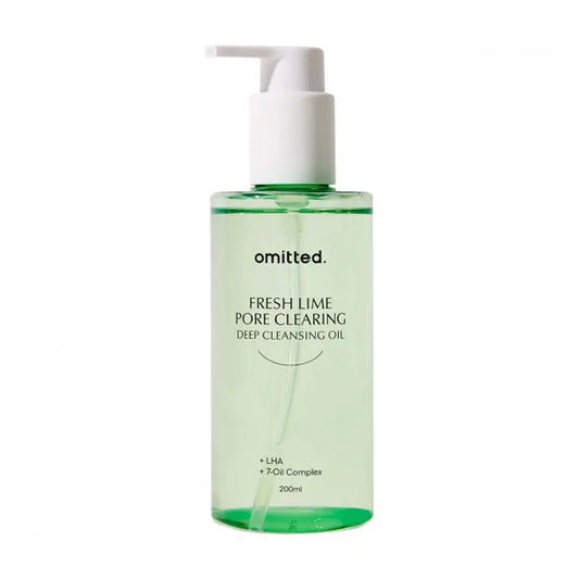 Omitted Fresh Lime Pore Clearing Deep Cleansing Oil, 200 ml