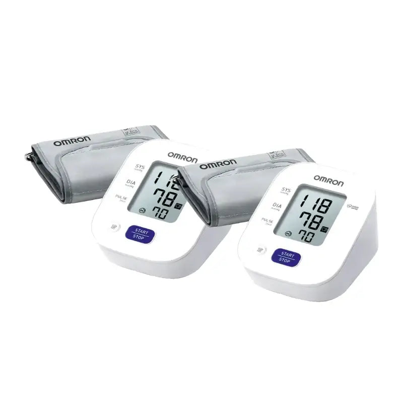 Omron M2 Basic -käsivarren verenpainemittari, 2 kpl:n pakkaus