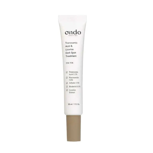 Ondo Beauty 36.5 -hoito mustapäille, sisältää traneksaamihappoa ja lakritsia, 30 ml