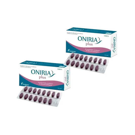 Oniria Plus -pitkävaikutteiset päällystetyt tabletit, pakkaus 2 x 30 tablettia