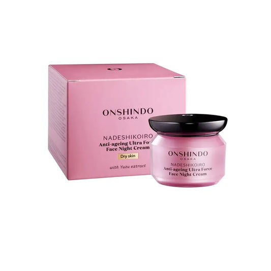 Onshindo Osaka Nadeshikoiro ikääntymistä ehkäisevä yövoide kuivalle iholle, 50 ml
