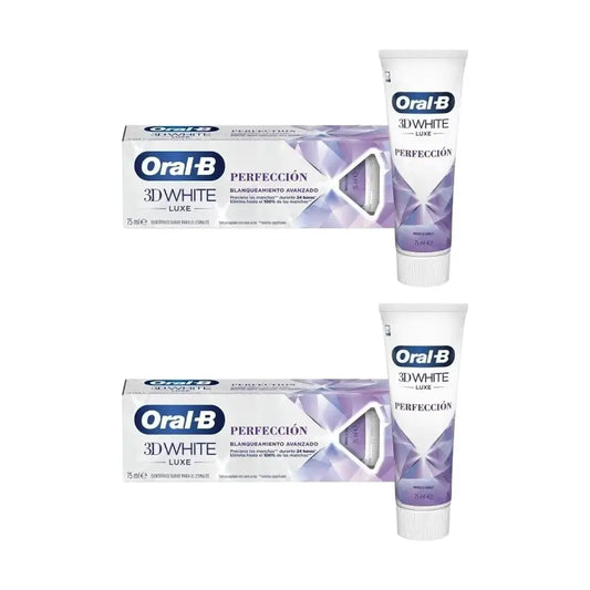 Oral-B 3Dwhite Luxe Perfección valkaiseva hammastahna 2 x 75 ml 