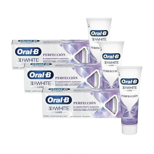 Oral-B 3Dwhite Luxe Perfección -valkaiseva hammastahna 3 x 75 ml 