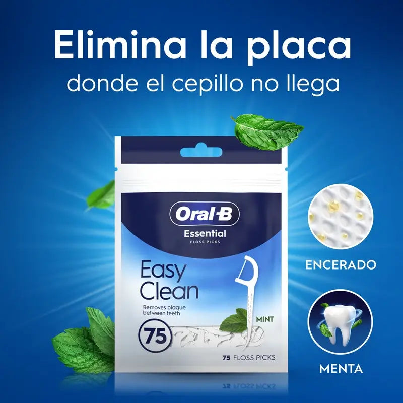 Oral-B Easy Clean -hammaskaaret, minttu, 75 kpl