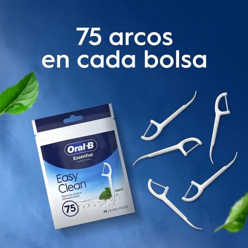 Oral-B Easy Clean -hammaskaaret, minttu, 75 kpl
