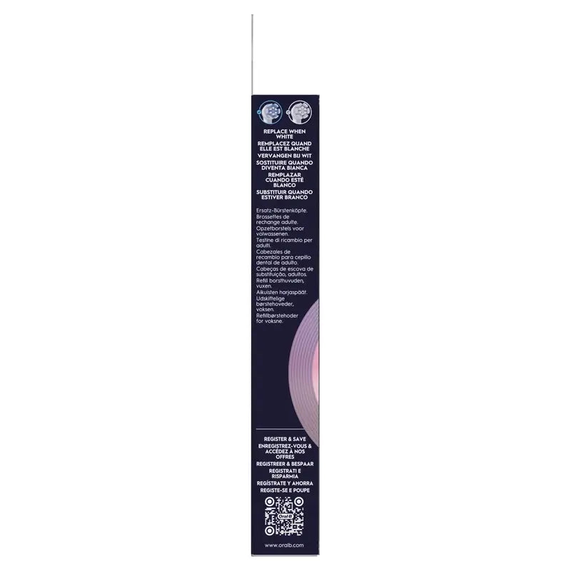 Oral-B Io Gentle Care -varakärjet, pyöreät, alkuperäiset, herkille ikenille, 6 kpl