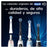 Oral-B Io Gentle Care -varakärjet, pyöreät, alkuperäiset, herkille ikenille, 6 kpl