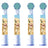 Oral-B Braun Kids -vaihtopäät, joissa on Disneyn Leijonakuningas-hahmot, 4 kpl