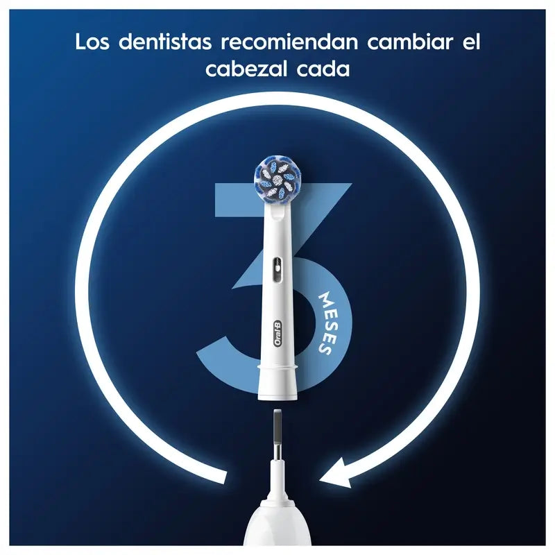 Oral-B Braun Sensitive Clean -vaihtopäät, pakkaus, 6+2 kpl