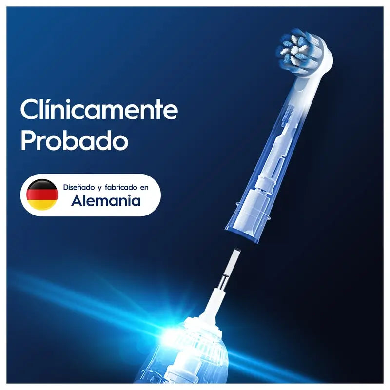 Oral-B Braun Sensitive Clean -vaihtopäät, pakkaus, 6+2 kpl