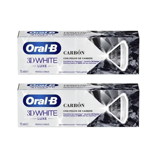 Oral-B Carbon -hammastahna, 2 x 75 ml 