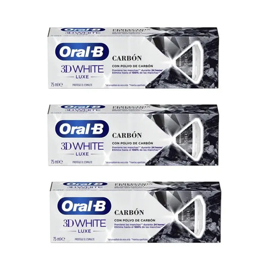 Oral-B Carbon -hammastahna, 3 x 75 ml 