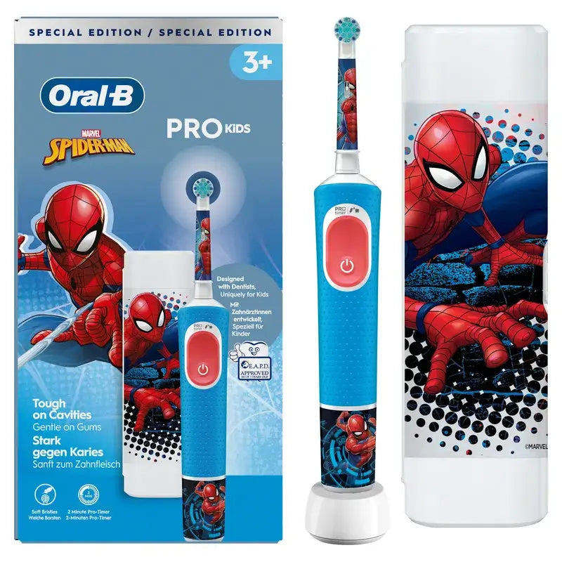 Oral-B Vitality Kids -ladattava hammasharja, Spiderman-pakkaus