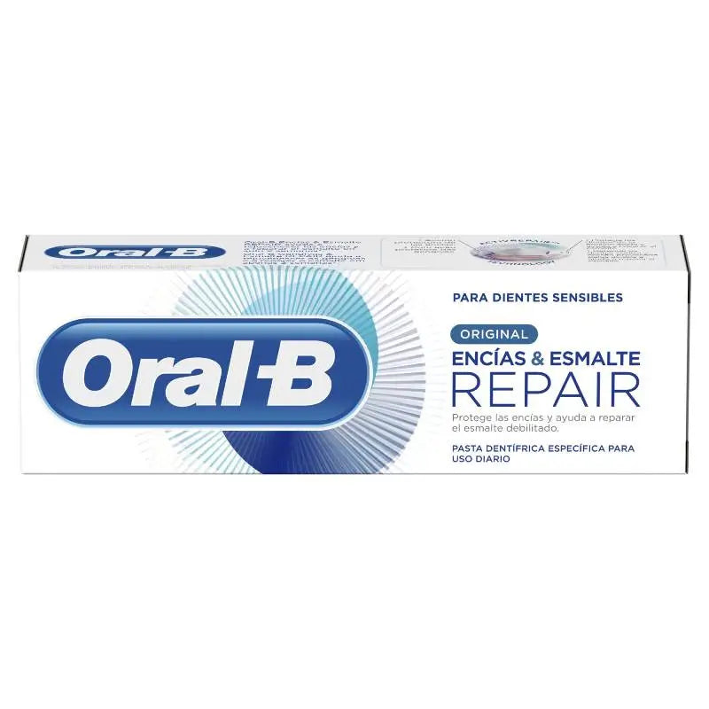 Oral-B Laboratory Ikenet & Hammaskiille Pro-Repair Original -hammastahna 2 x 100 ml