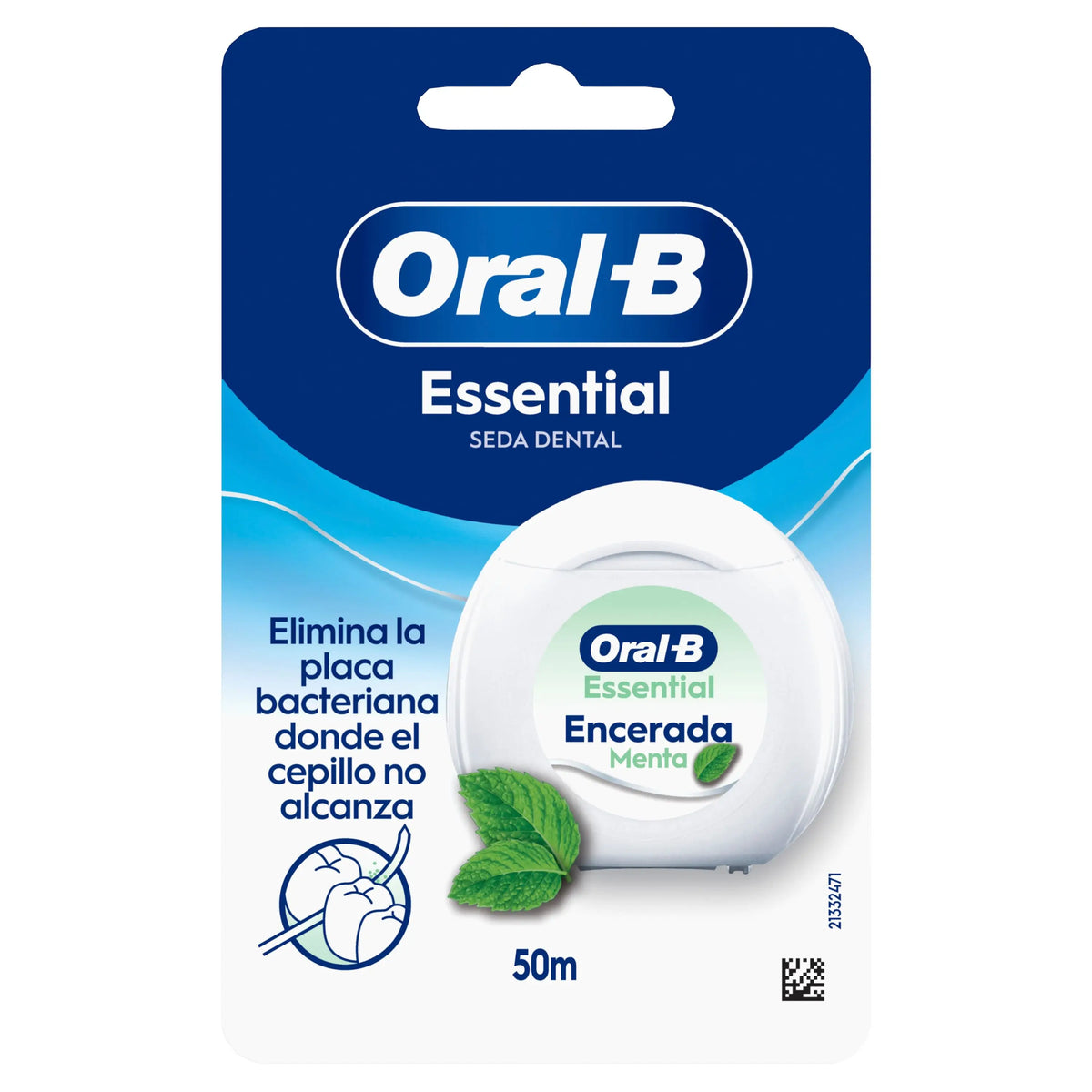 Oral-B Essencial hammaslanka, vaha/minttu, 50 mt