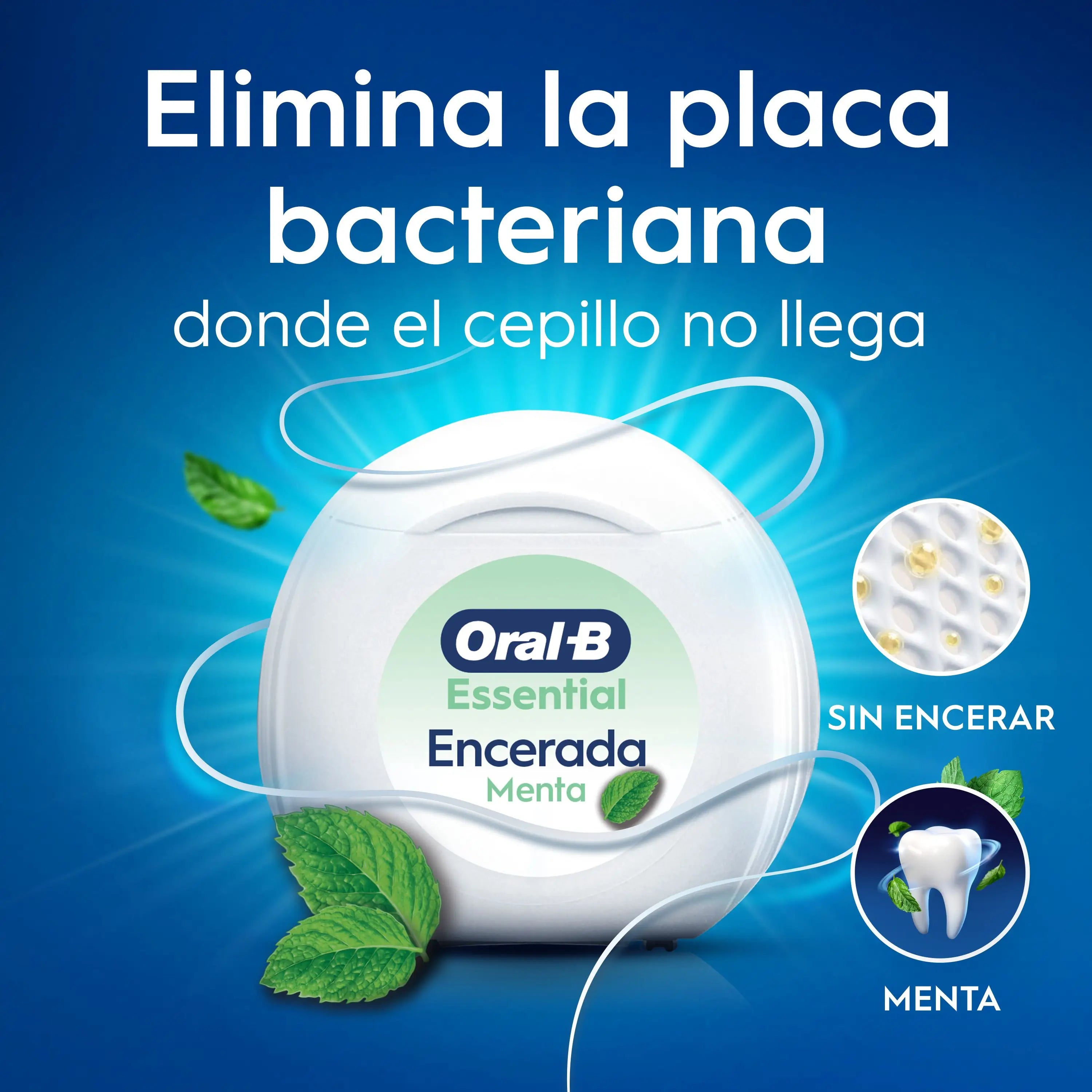 Oral-B Essencial hammaslanka, vaha/minttu, 50 mt