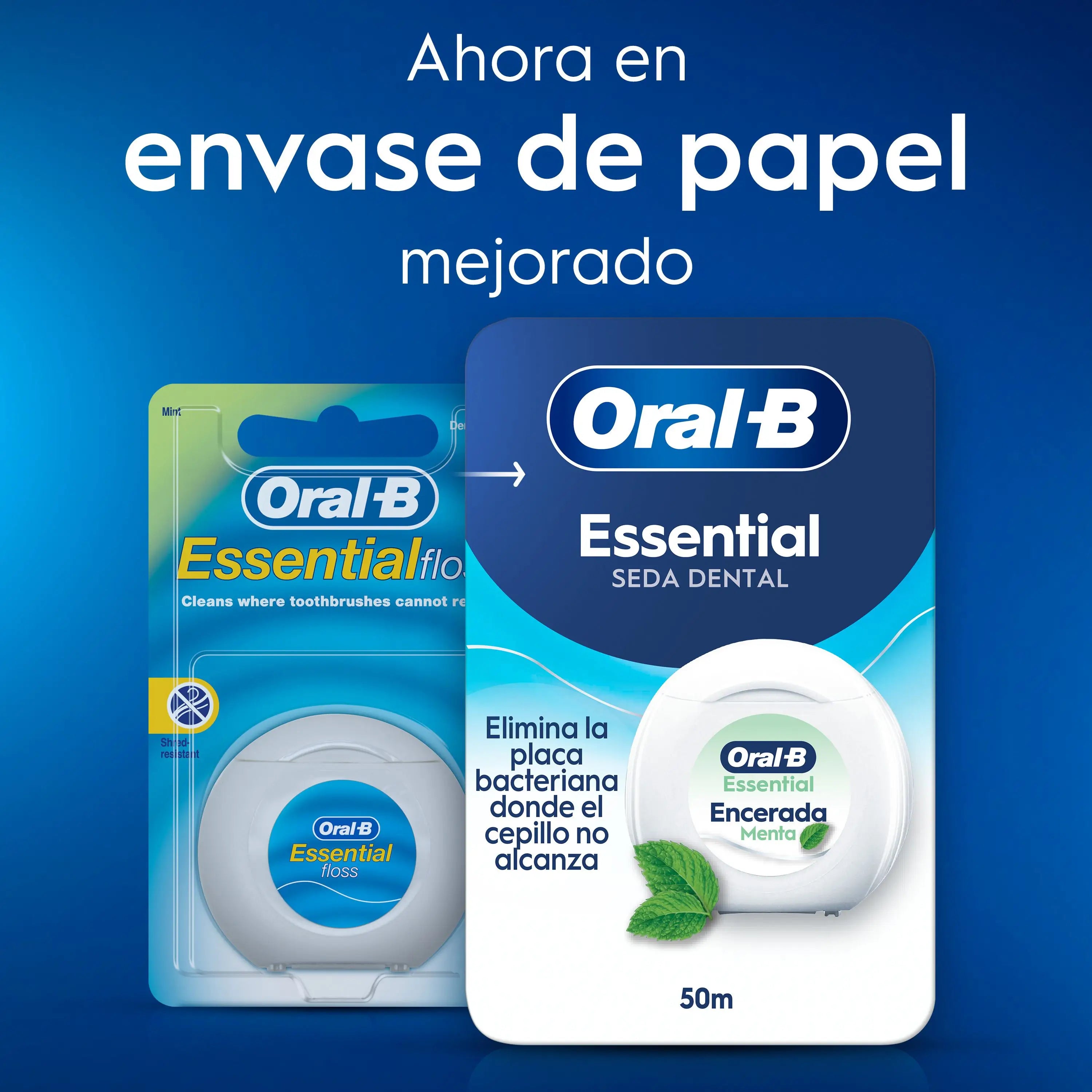 Oral-B Essencial hammaslanka, vaha/minttu, 50 mt