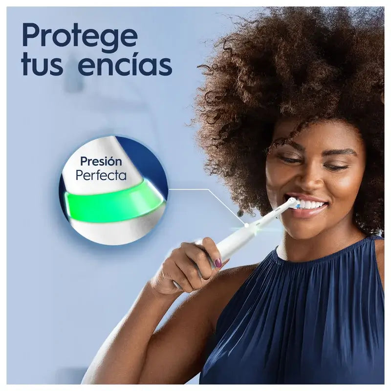 Oral-B Io 5 -sähköhammasharja, valkoinen, 2 harjaspäätä