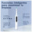 Oral-B Io 5 -sähköhammasharja, valkoinen, 2 harjaspäätä