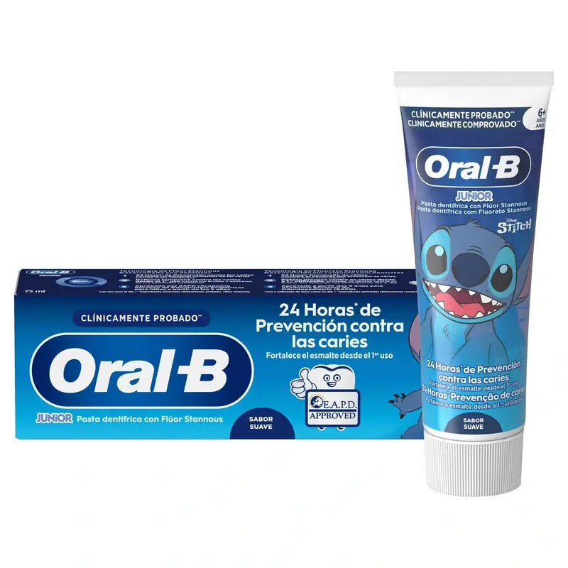 Oral-B Junior Star Wars -hammastahna 2 x 75 ml, yli 6-vuotiaille