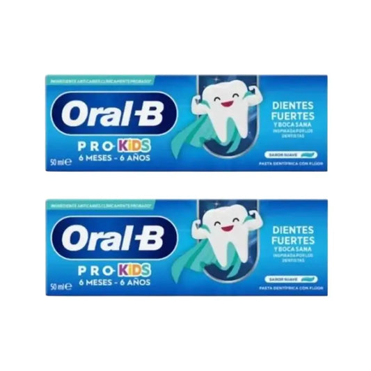 Oral-B Kids -hammastahna 2 x 50 ml, yli 6 kuukautta 