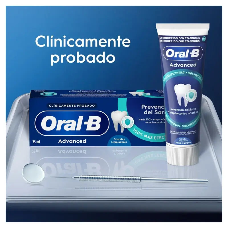 Oral-B Advanced hammaskiven ehkäisy, 75 ml