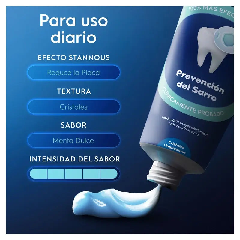 Oral-B Advanced Kolminkertainen hammaskiven ehkäisy, 3 x 75 ml