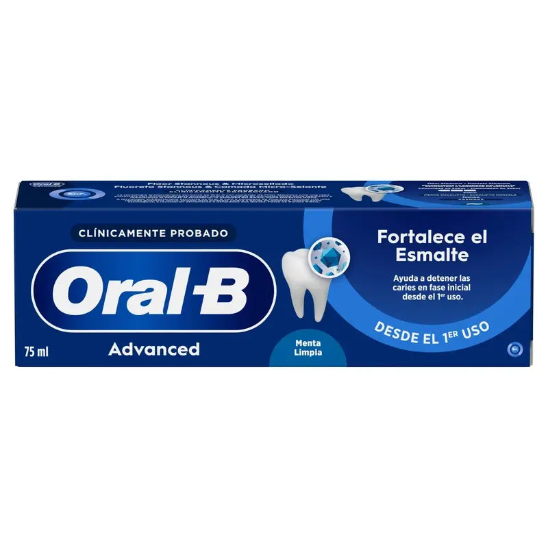 Oral-B Advanced vahvistaa hammaskiillettä, 75 ml